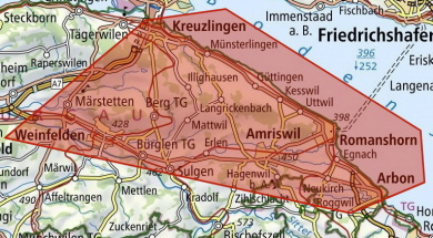 Einsatzgebiet der TMS-Hauswartung